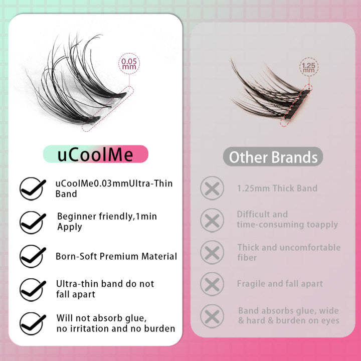 BORN 3D DAINTY Lashes kit.