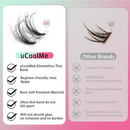 BORN 3D DAINTY Lashes kit.