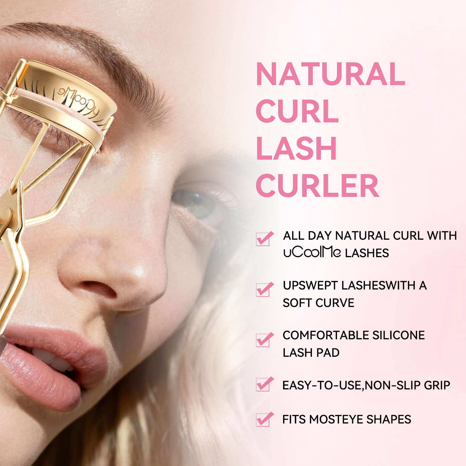 uCoolMr SilkAura Lash Curler Pro