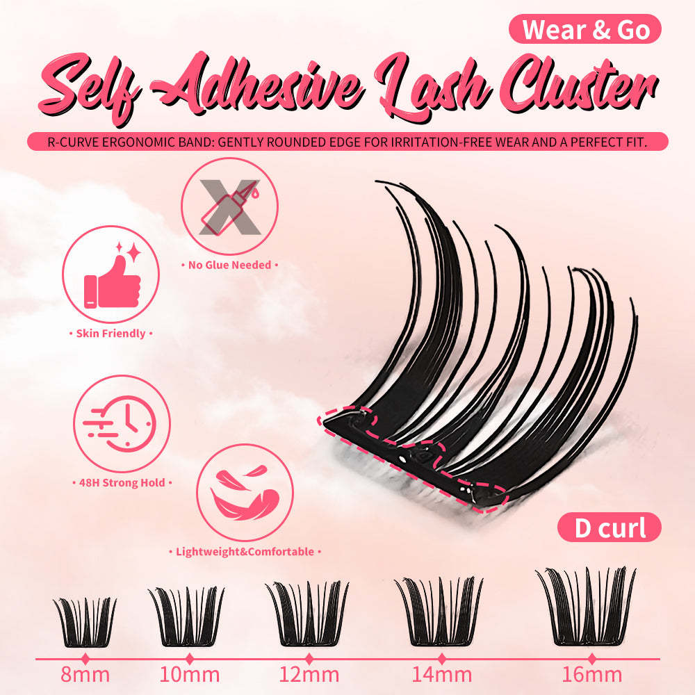 Flakthin Glam-Wear & Go No Glue.