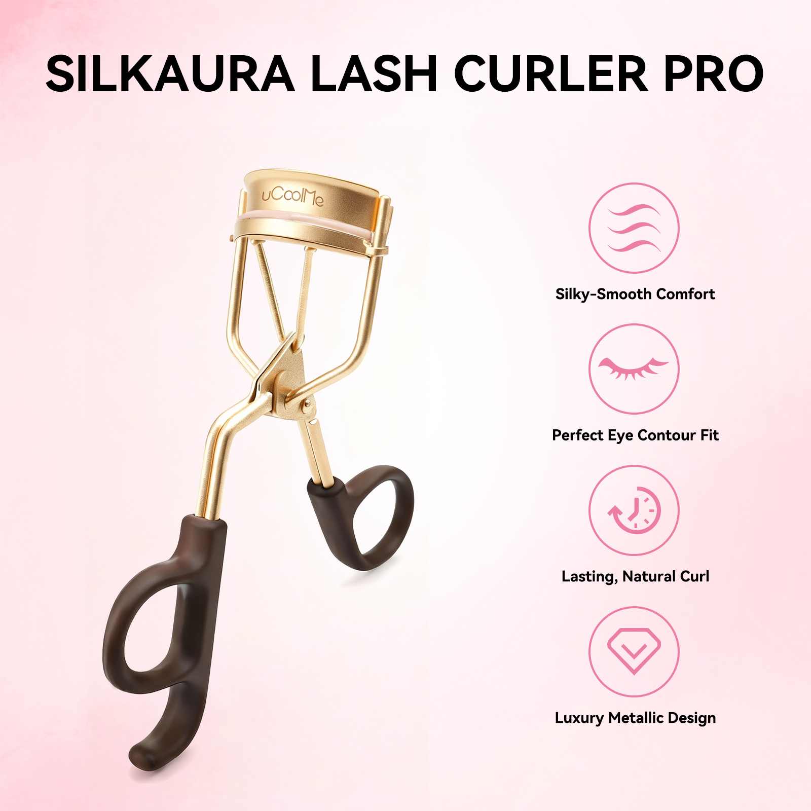 uCoolMr SilkAura Lash Curler Pro