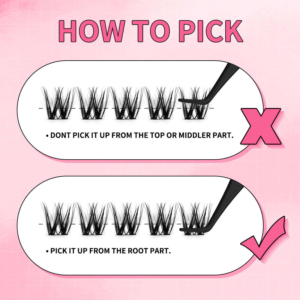 Flora 049 One Length Lashes Custom Lashes-only 8mm.