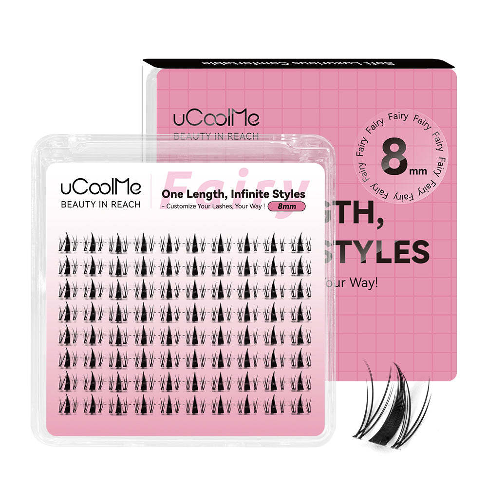 Fariy One Length Lashes Custom Lashes.