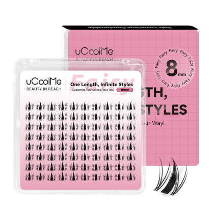 Fariy One Length Lashes Custom Lashes.