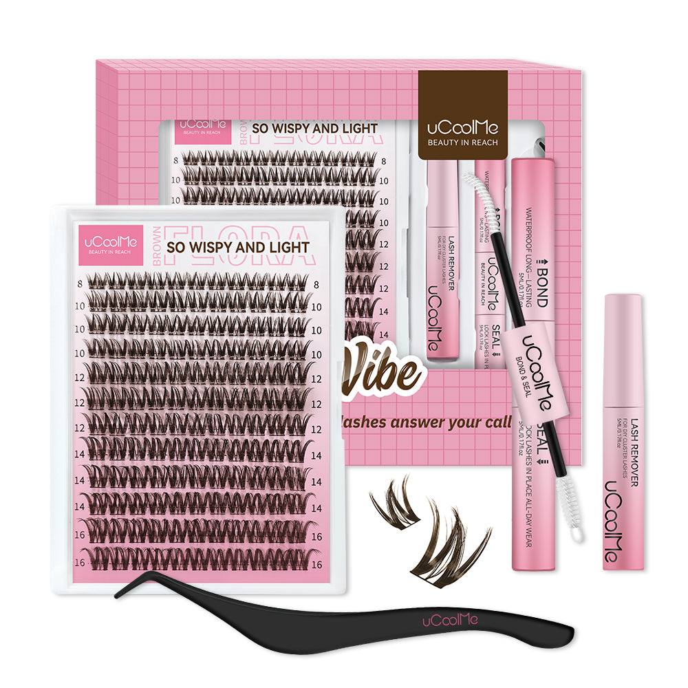 Brown Vibe-Flora 049 Lash Kit