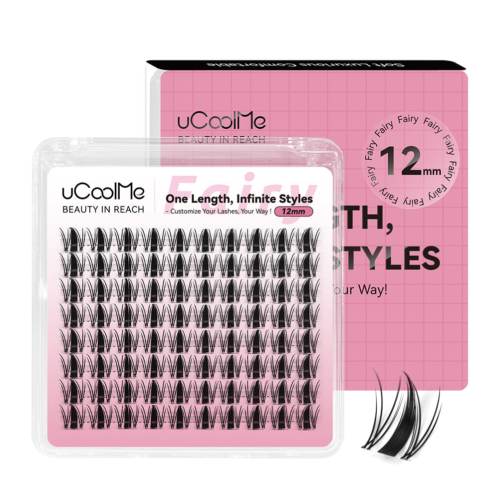 Fariy One Length Lashes Custom Lashes.