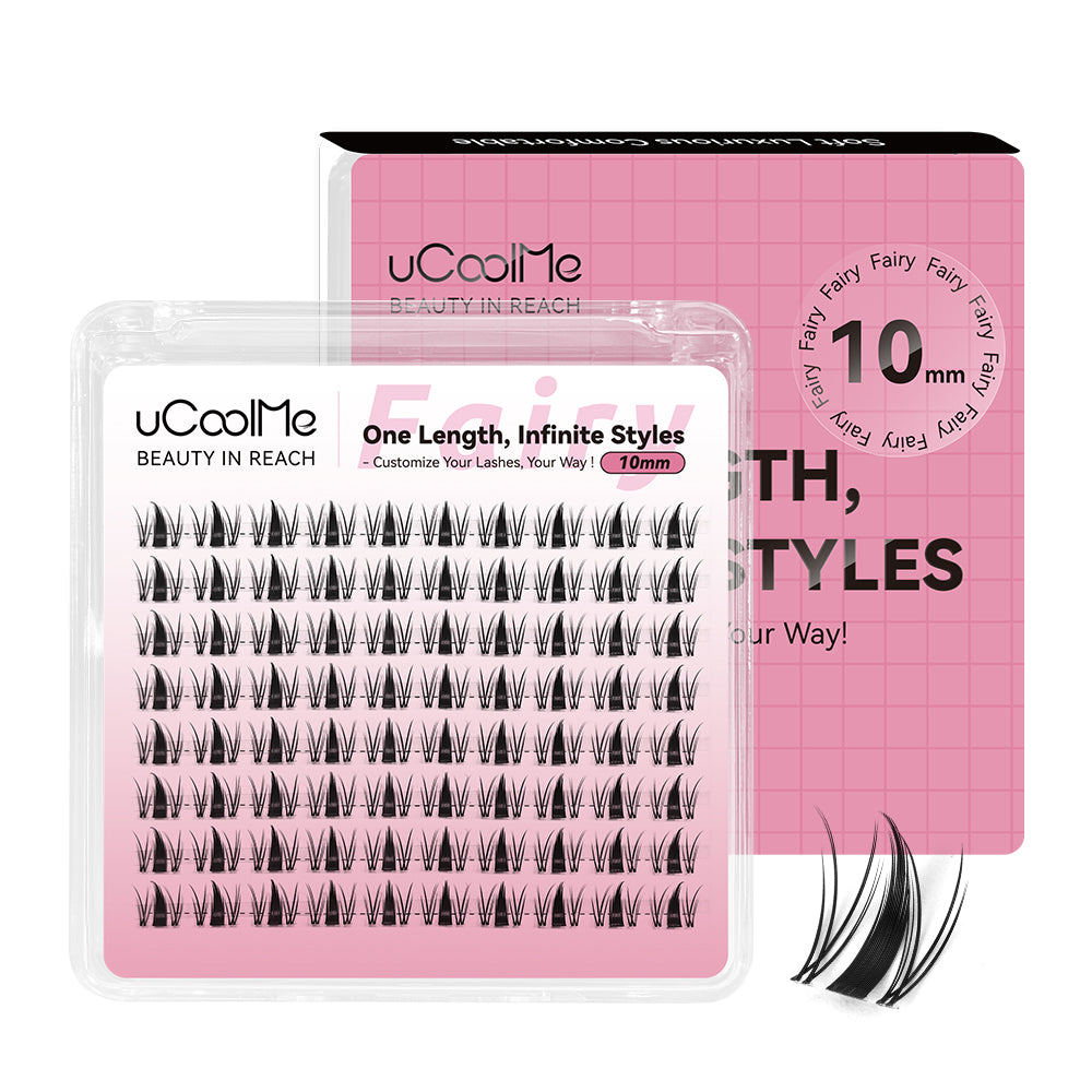 Fariy One Length Lashes Custom Lashes.