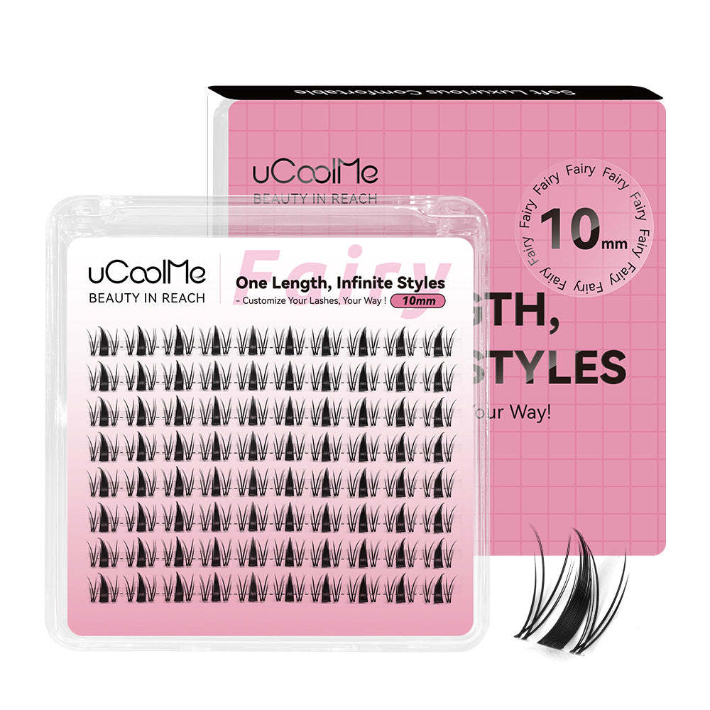Fariy One Length Lashes Custom Lashes.