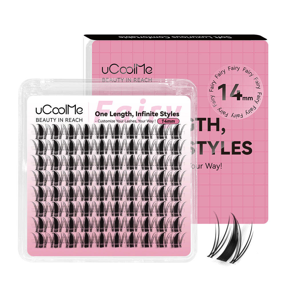 Fariy One Length Lashes Custom Lashes.