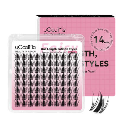 Fariy One Length Lashes Custom Lashes.