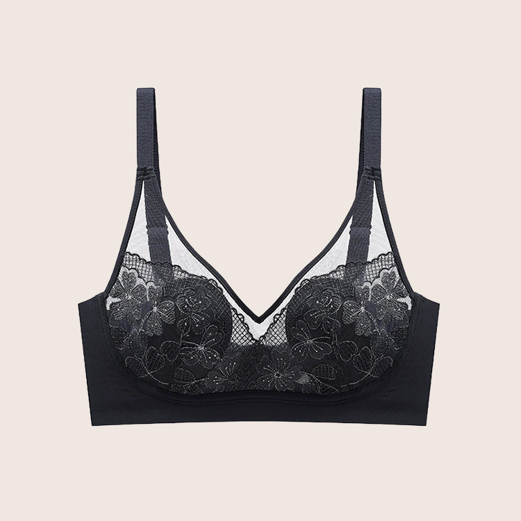 薄型レースブラジャー
