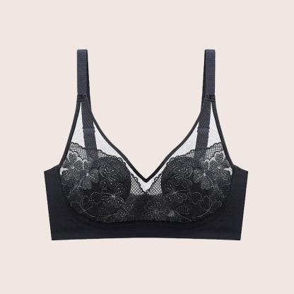 薄型レースブラジャー