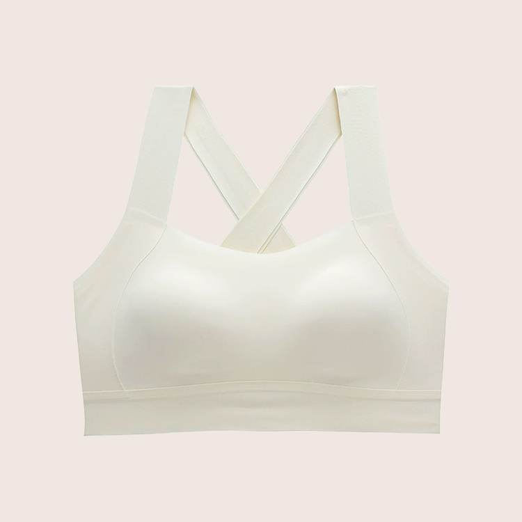 クロスバックデザインスポーツブラジャー