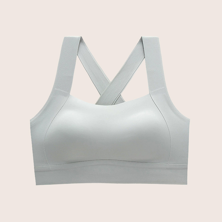 クロスバックデザインスポーツブラジャー