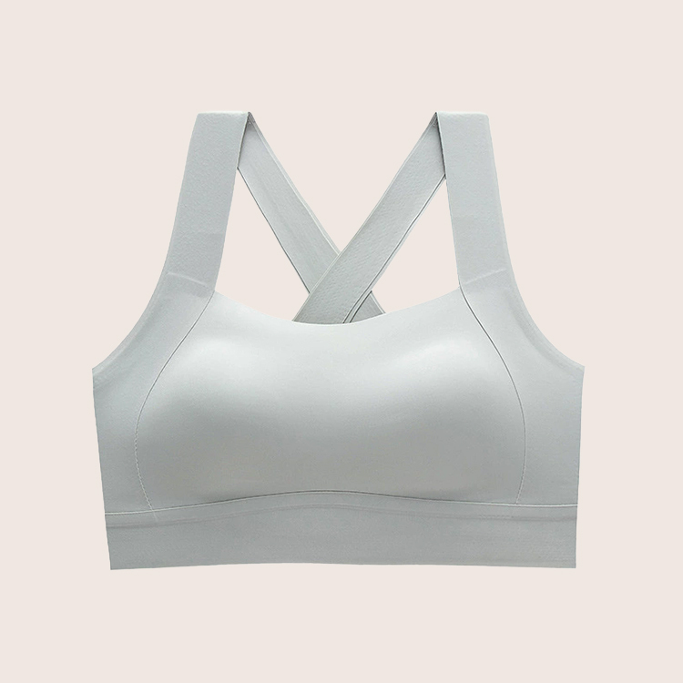 クロスバックデザインスポーツブラジャー