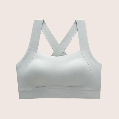 クロスバックデザインスポーツブラジャー