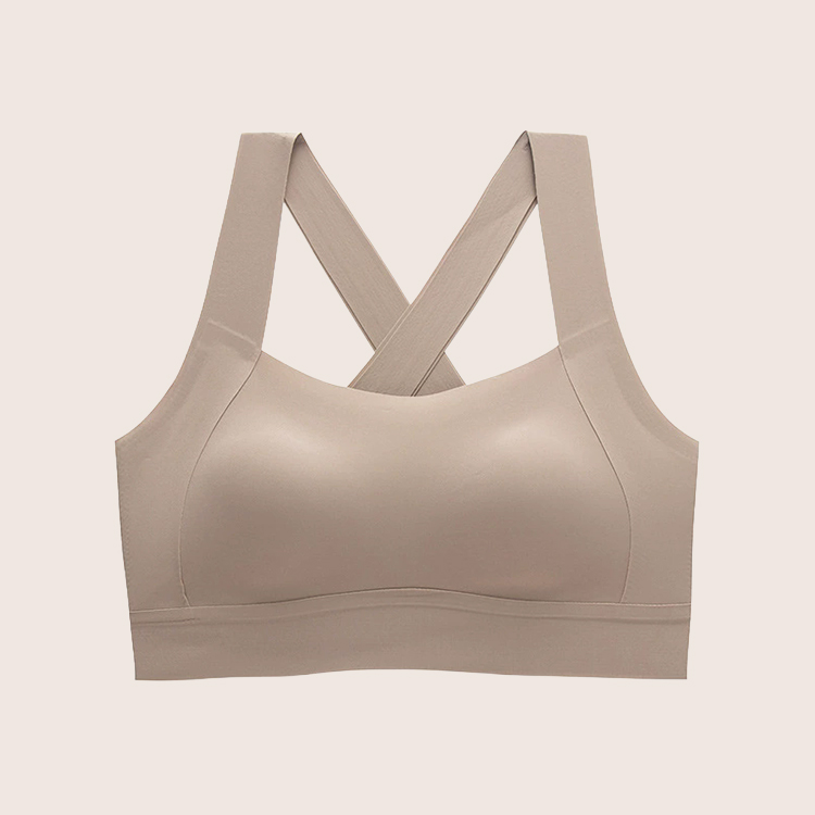 クロスバックデザインスポーツブラジャー