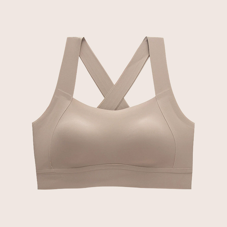 クロスバックデザインスポーツブラジャー