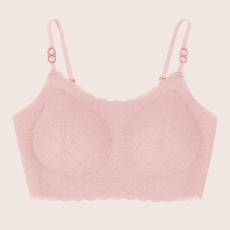 レースジャカードベストブラ