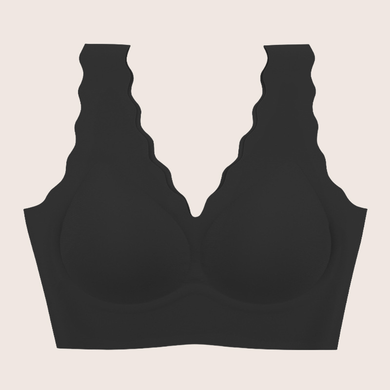 半固定カップウェーブブラ