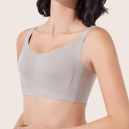 【大きな胸が小さく見える】肌にやさしい下垂防止ブラジャー