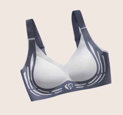 コントラスト配色ノンワイヤーブラ