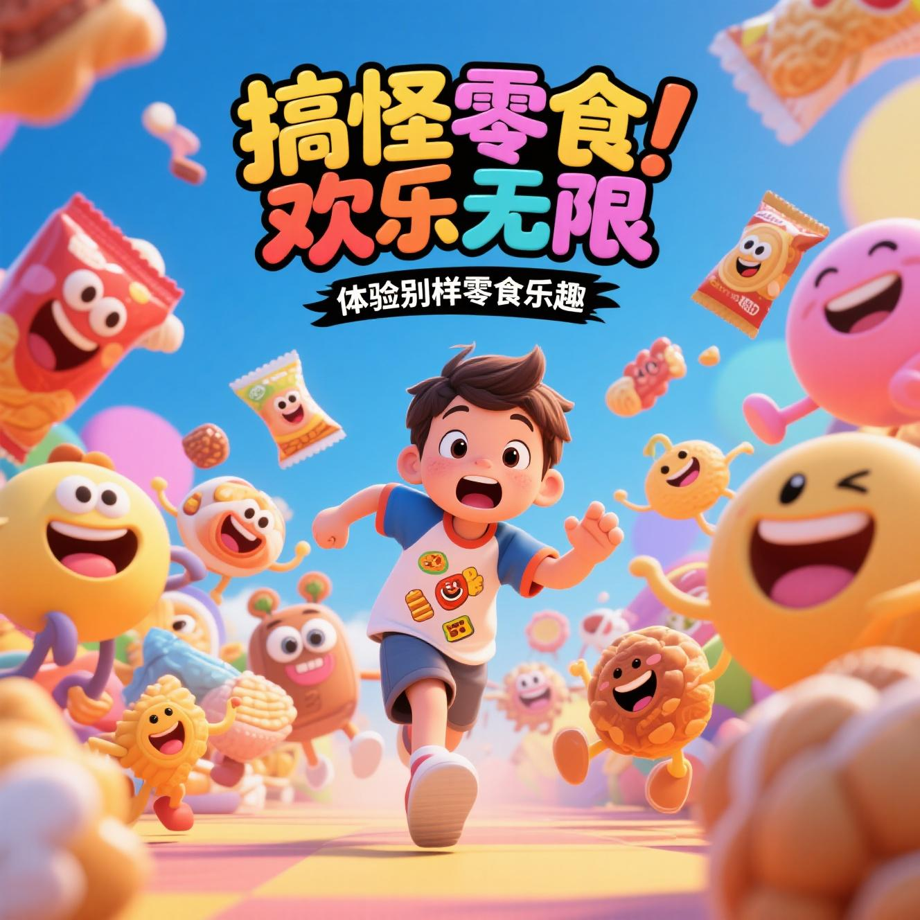 Snack Store Promotion Design 