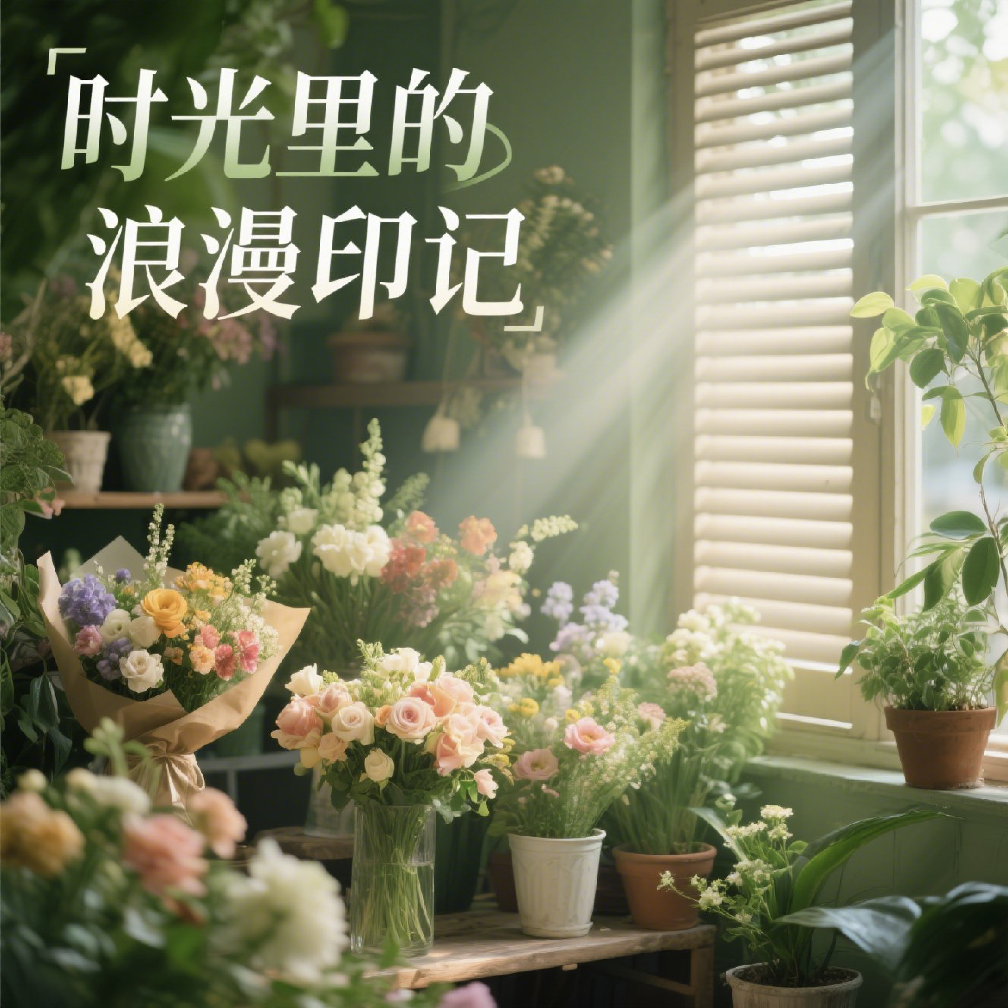 Wedding Florist Promotion Design 