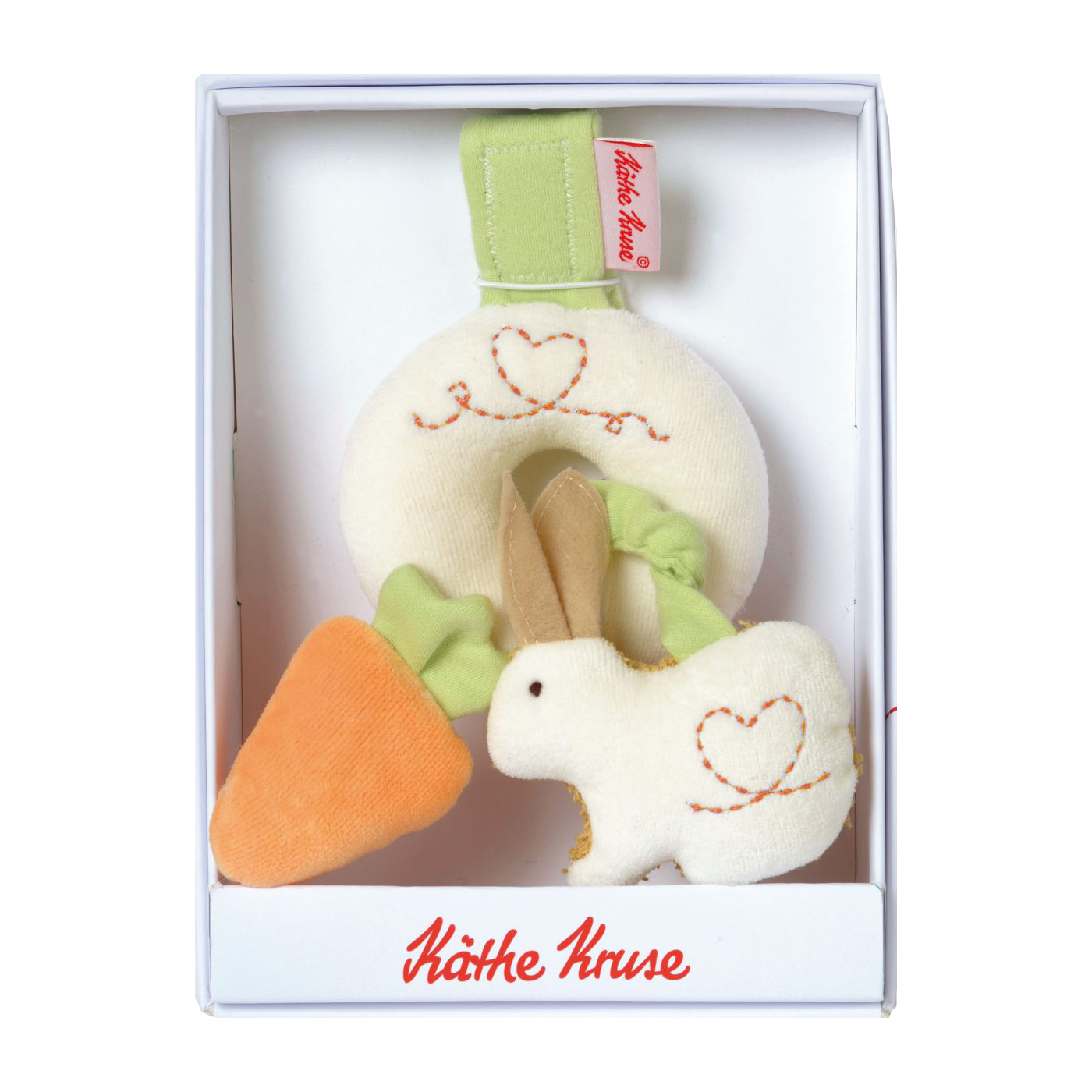 兔子胡蘿蔔床邊玩具-Käthe Kruse-Eurekakids