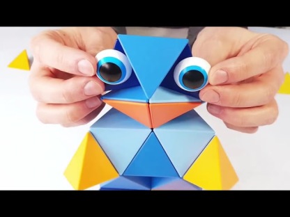 Trido Sky 磁性藝術 3D 積木 (高階版 - 36件套) STEM 玩具 | 所有面均可連接，無毒且通過 CE 認證 | 適合 3 歲以上兒童 🔥八折優惠 20%🔥