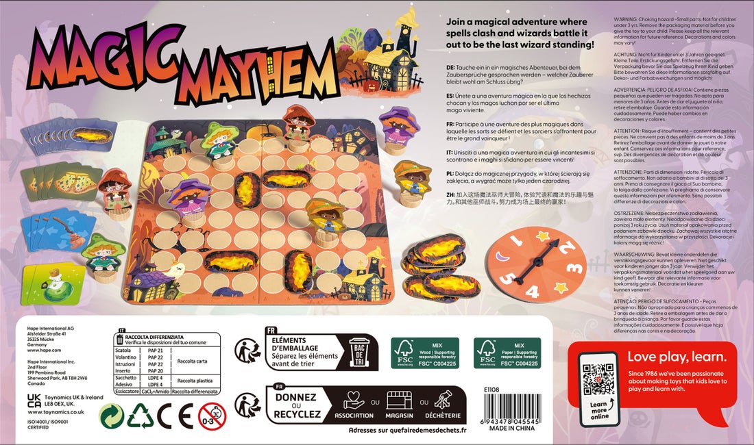 Hape Magic Mayhem 魔法巫師遊戲 (3-6 歲)