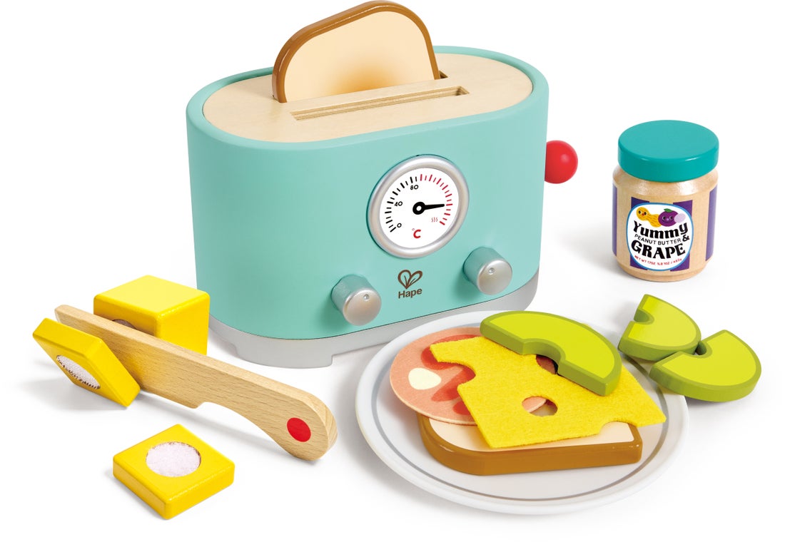 Hape Ding & Pop-up Toaster | 多士爐玩具 (2-8 歲)
