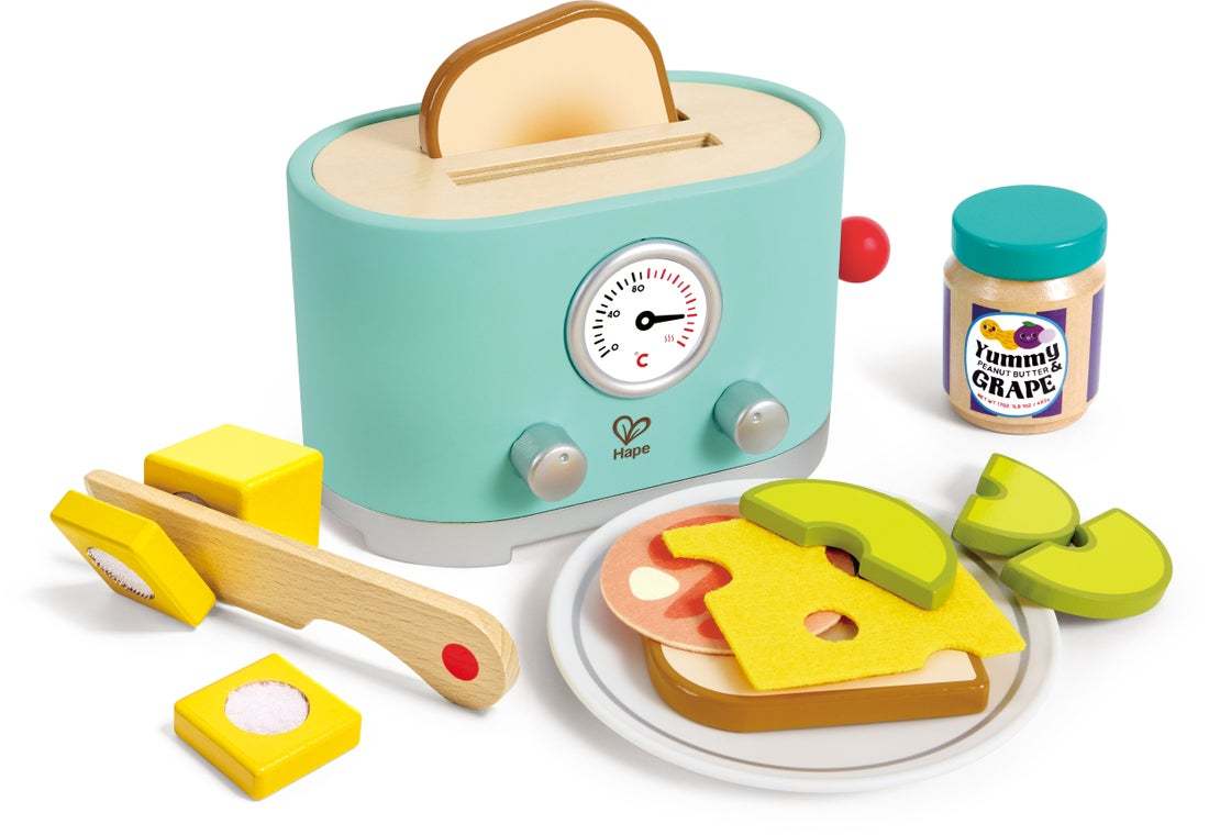 Hape Ding & Pop-up Toaster | 多士爐玩具 (2-8 歲)