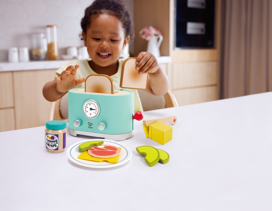 Hape Ding & Pop-up Toaster | 多士爐玩具 (2-8 歲)