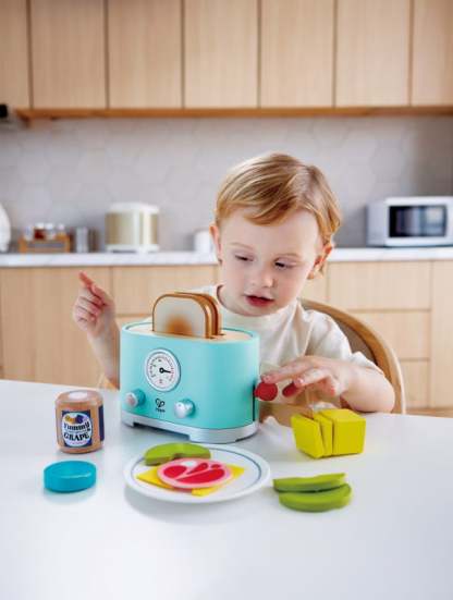 Hape Ding & Pop-up Toaster | 多士爐玩具 (2-8 歲)