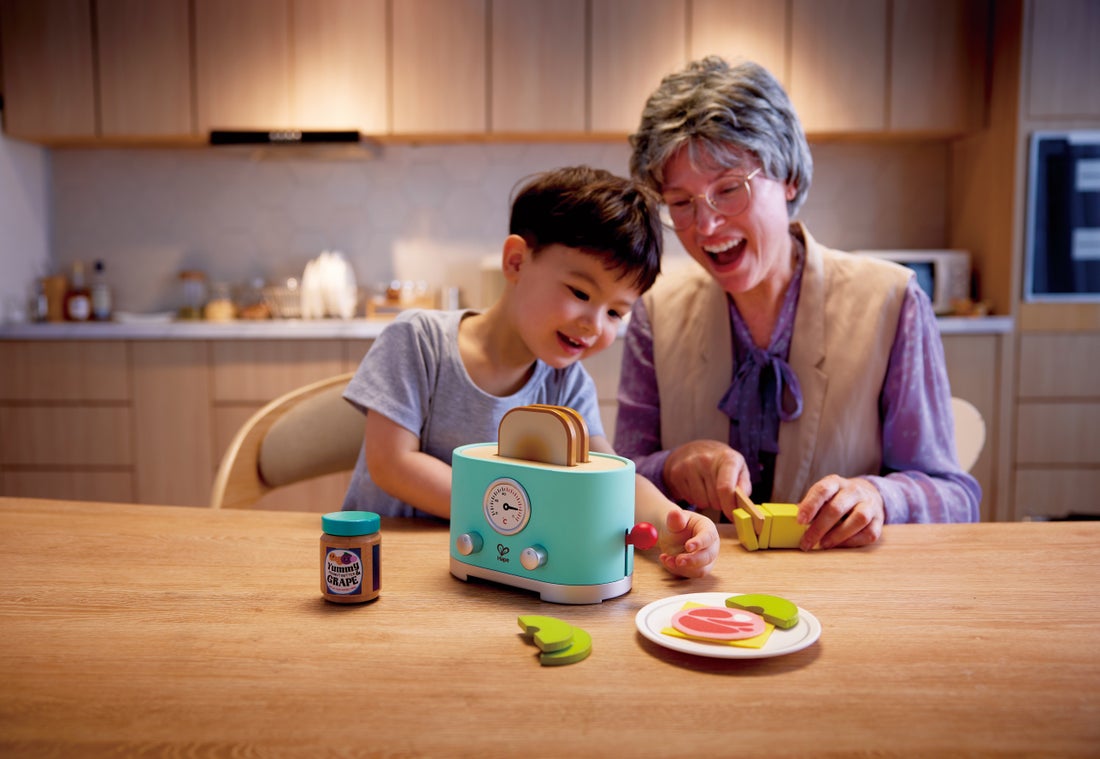 Hape Ding & Pop-up Toaster | 多士爐玩具 (2-8 歲)