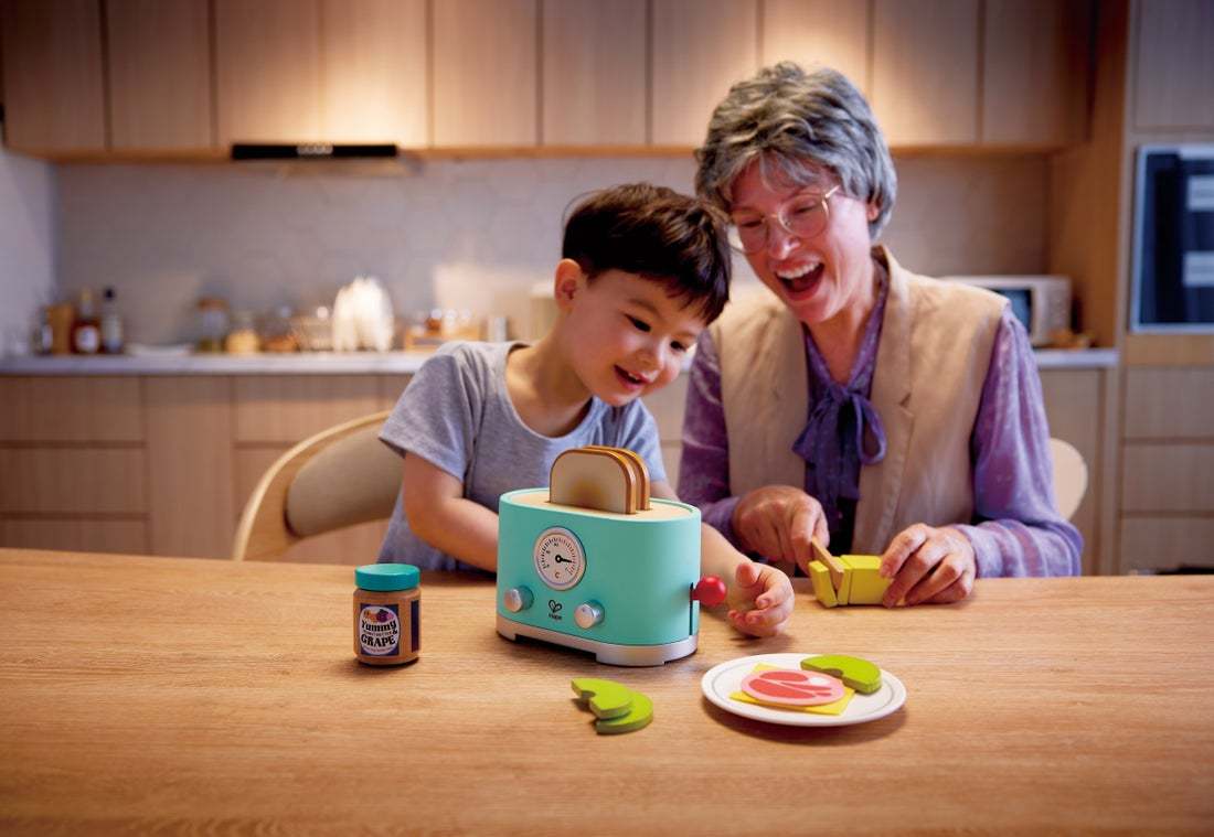 Hape Ding & Pop-up Toaster | 多士爐玩具 (2-8 歲)