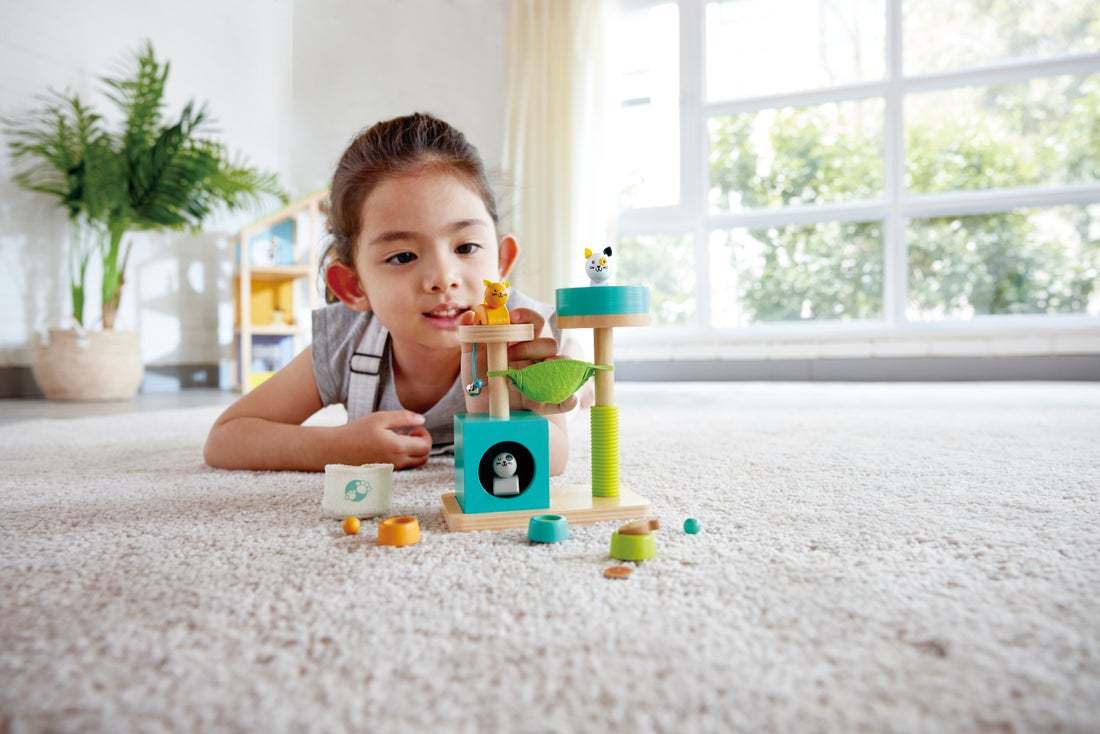 Hape Kitty Haven Playset | 貓咪玩樂套裝 (3 - 10 歲)
