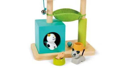 Hape Kitty Haven Playset | 貓咪玩樂套裝 (3 - 10 歲)