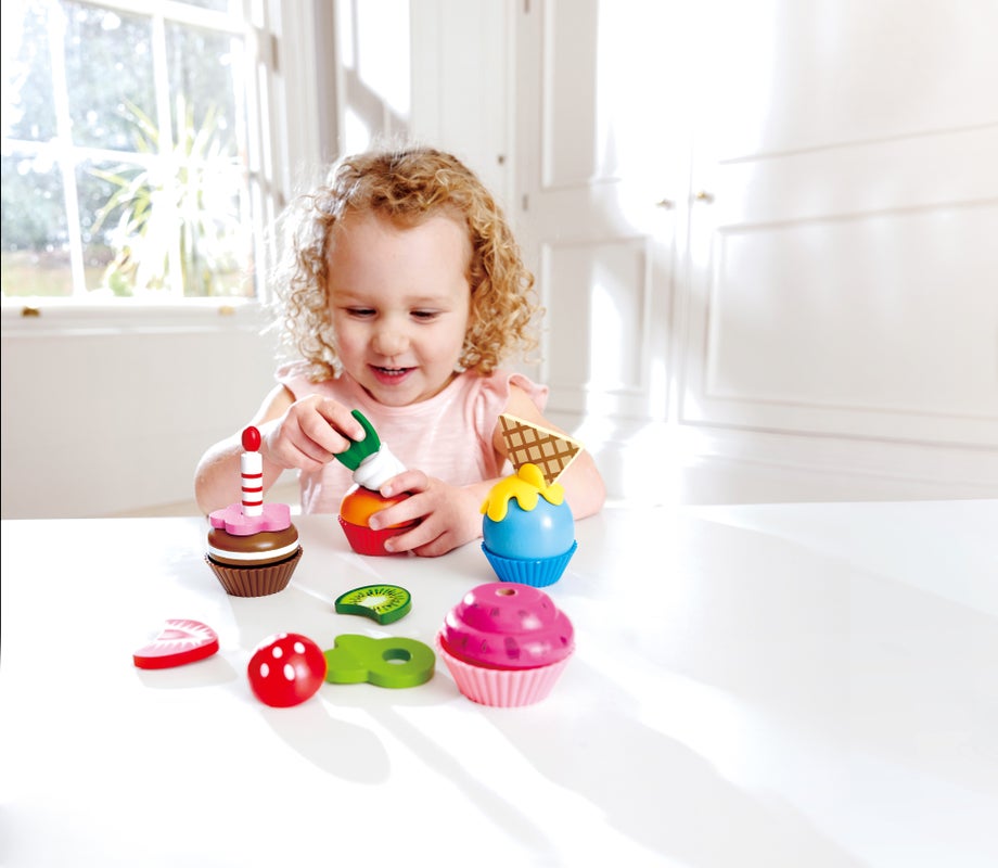 Hape Cupcakes | 蛋糕 DIY 套裝 (2-8 歲)