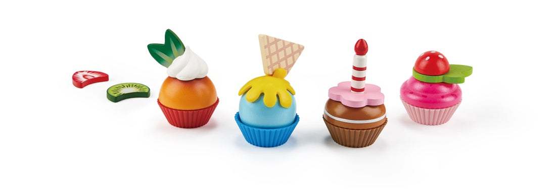 Hape Cupcakes | 蛋糕 DIY 套裝 (2-8 歲)