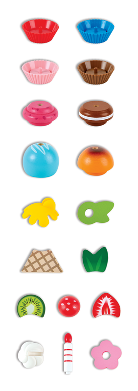 Hape Cupcakes | 蛋糕 DIY 套裝 (2-8 歲)