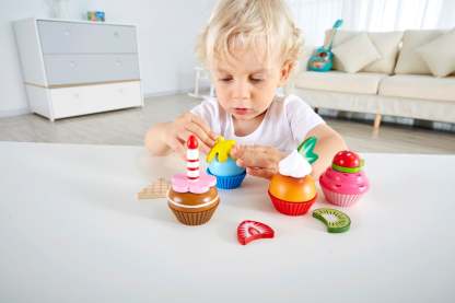 Hape Cupcakes | 蛋糕 DIY 套裝 (2-8 歲)
