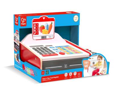 Hape Beep 'n' Buy Cash Register | 電子收銀機 (3-8 歲)