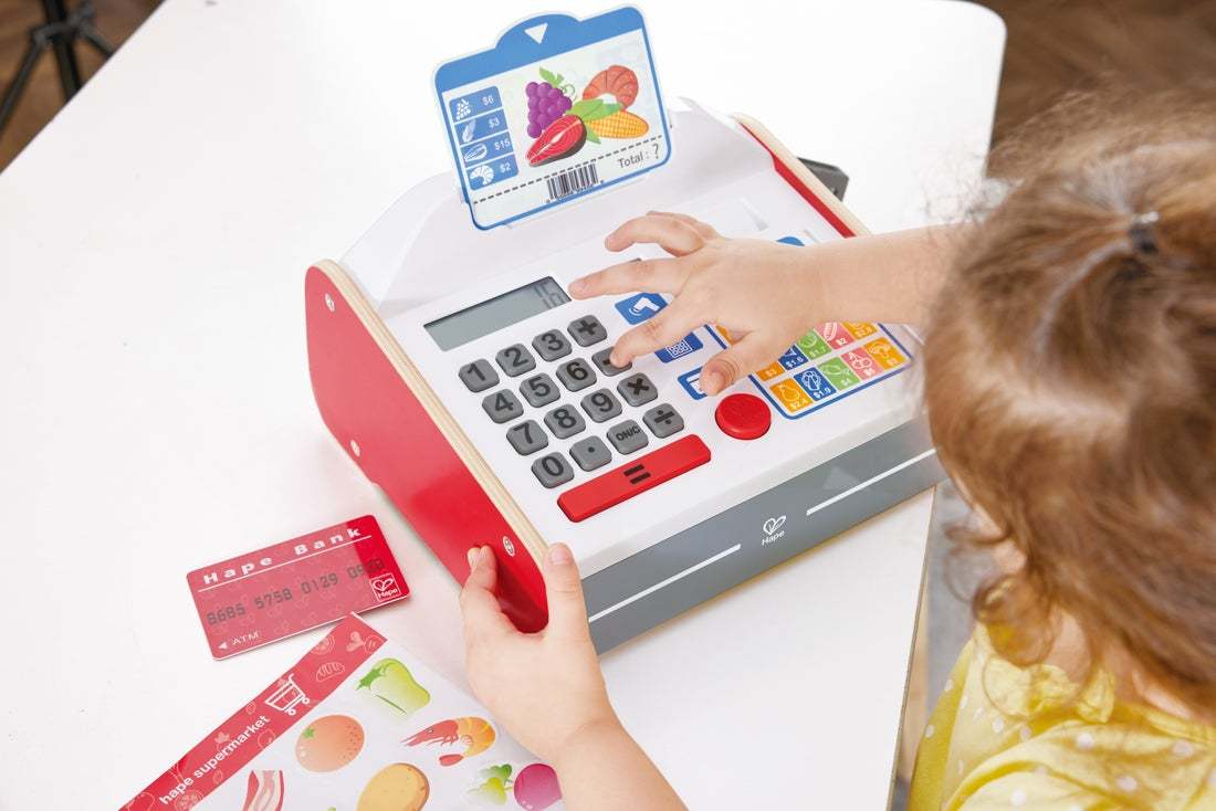 Hape Beep 'n' Buy Cash Register | 電子收銀機 (3-8 歲)