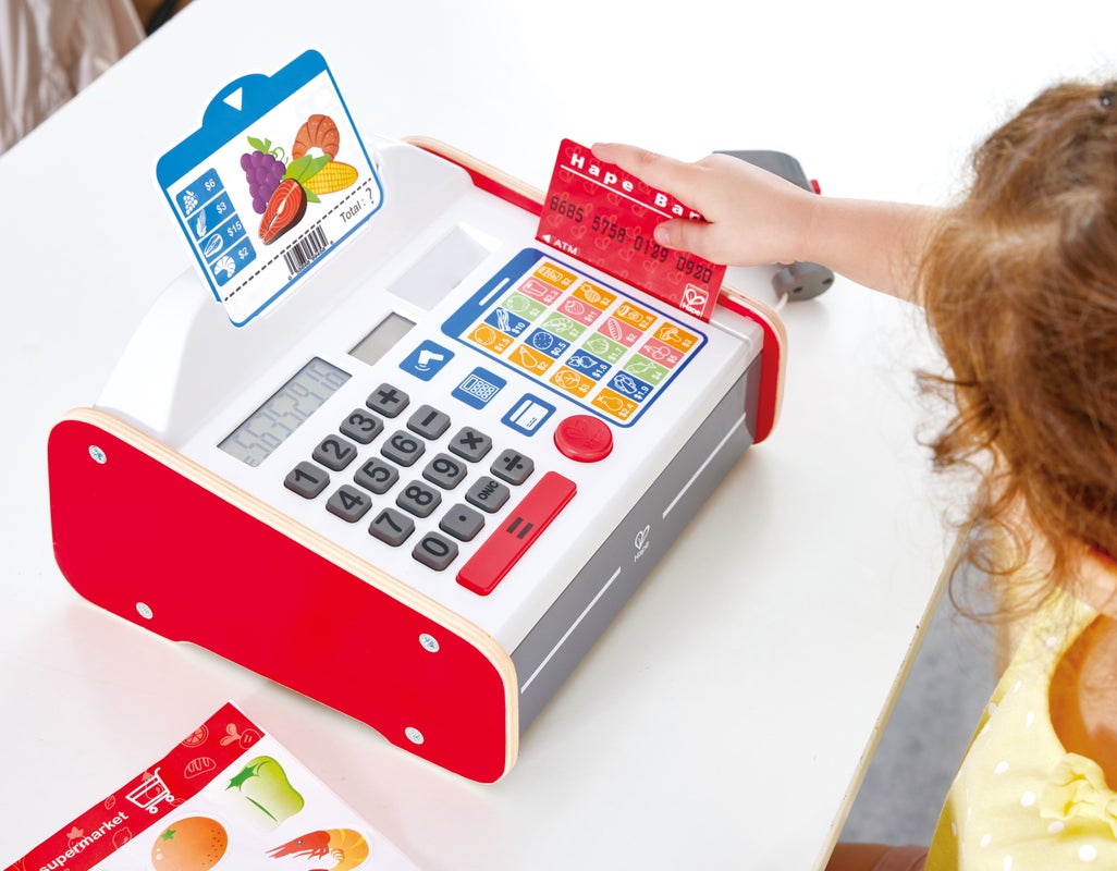 Hape Beep 'n' Buy Cash Register | 電子收銀機 (3-8 歲)