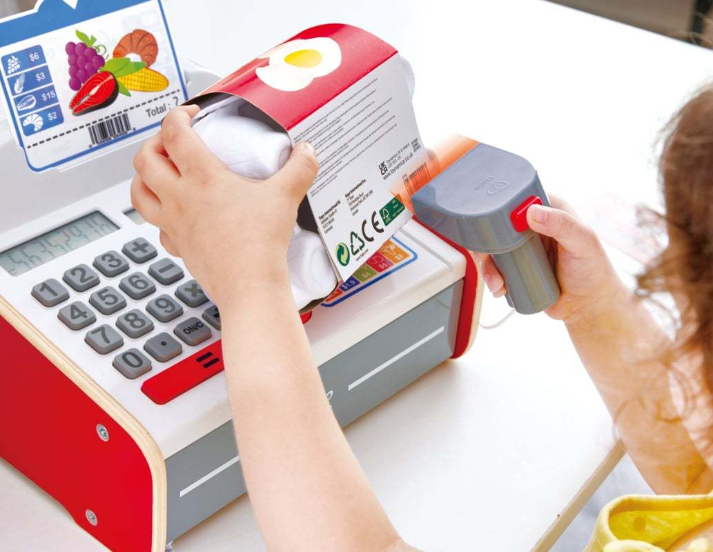 Hape Beep 'n' Buy Cash Register | 電子收銀機 (3-8 歲)