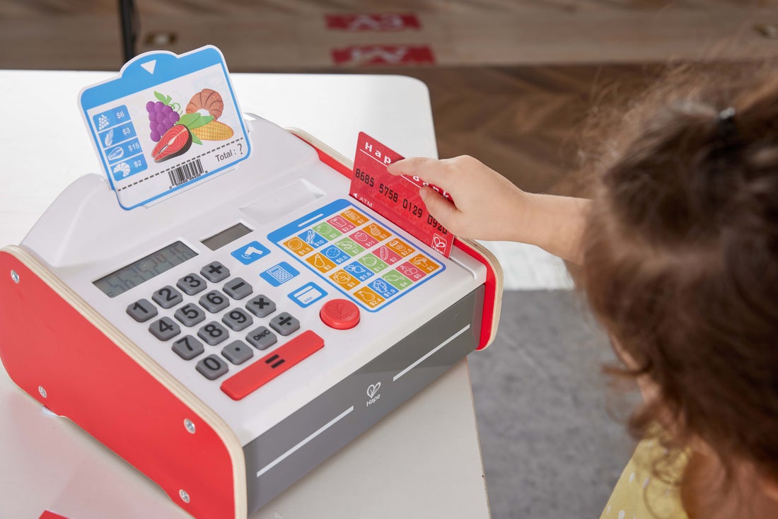 Hape Beep 'n' Buy Cash Register | 電子收銀機 (3-8 歲)
