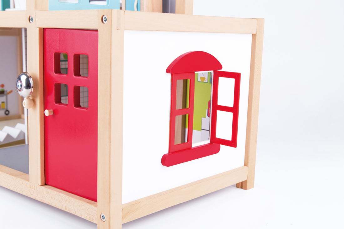 Hape Doll Family Mansion | 家庭大宅 - 包含傢俱 (3-10 歲)
