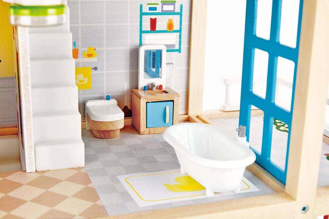 Hape Doll Family Mansion | 家庭大宅 - 包含傢俱 (3-10 歲)